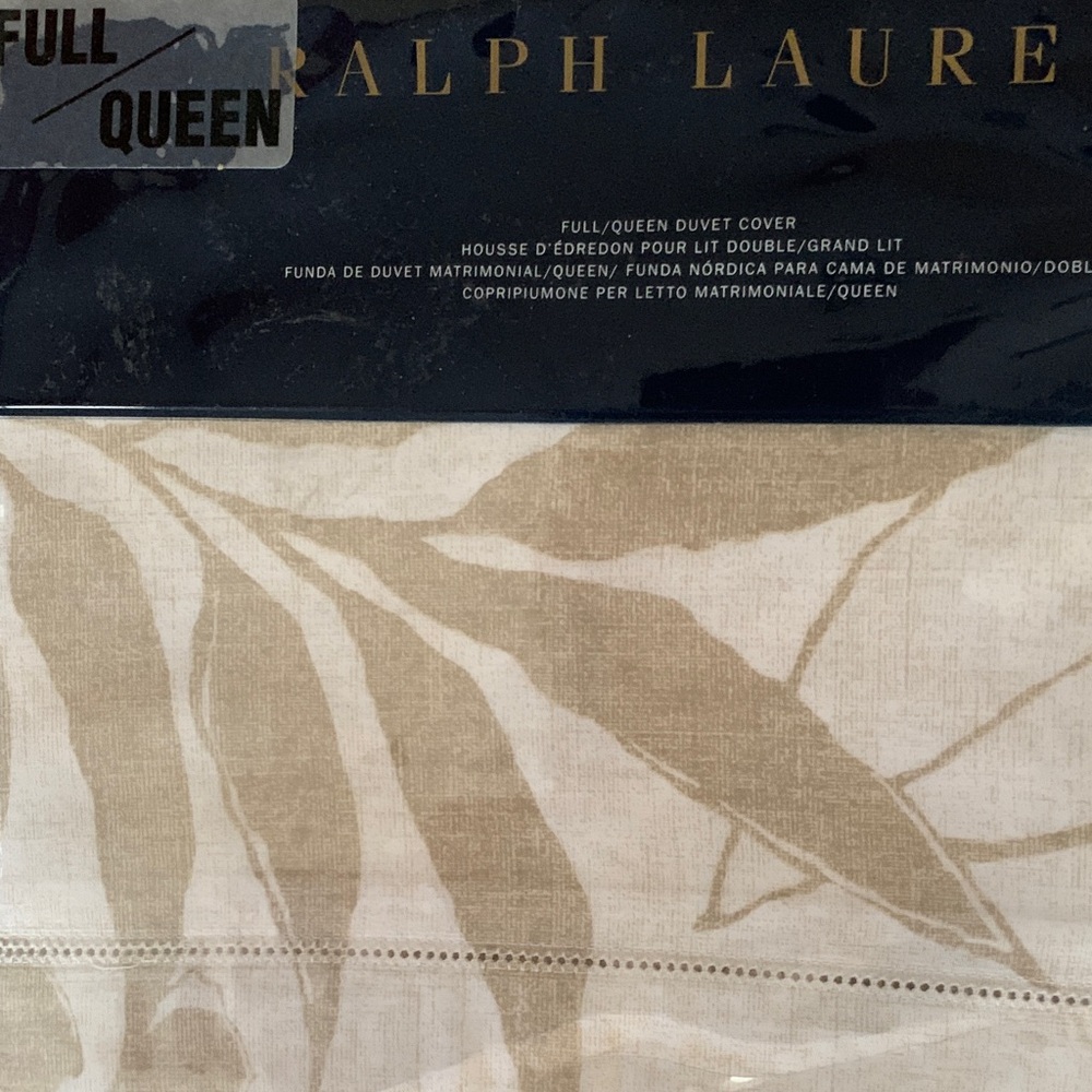 SALE- Ralph Lauren FULL/QUEEN Duvet Cover